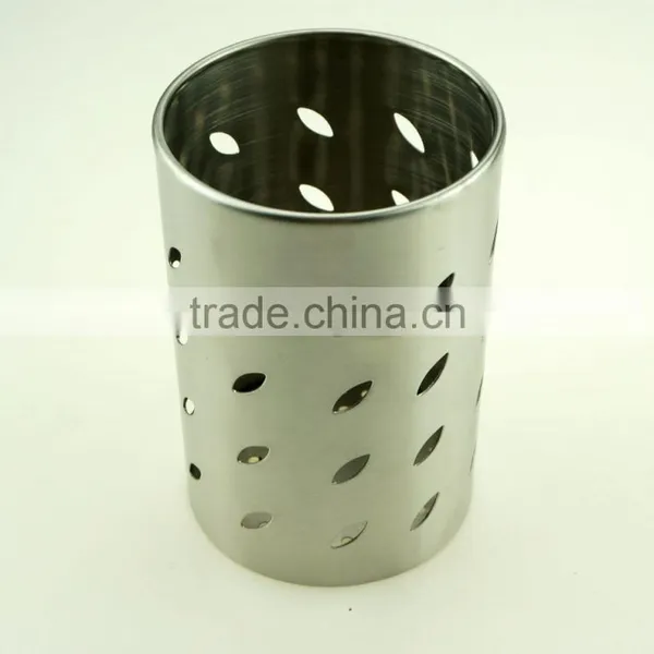 42125 Stainless Steel Chopstick Tube/ Kitchen Utensil Holder / Chopsticks Holder photo-6