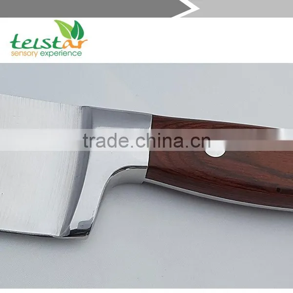 8 Inch Stainless Steel Chef Knife, Professional Kitchen Cutlery, Triple Riveted photo-6