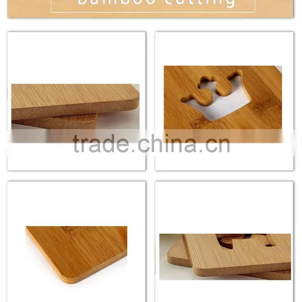 Bamboo Tea Cup Coasters Cup Mats for Tea Set Coffee&tea Tools Coaster photo-2