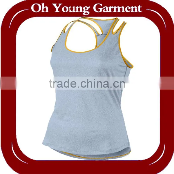 Wholesale Women's Stringer Tank Top Bulk Blank photo-3
