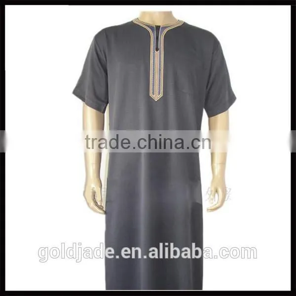 Newest Cotton Paysily Prints Customized Long Sleeve Islamic Clothing photo-2