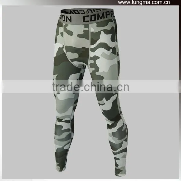 Compression Camo Flatlock Long Tights photo-3