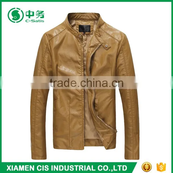 Chinese Manufacturers Sale Fashion Western Mens Leather Jacket photo-2