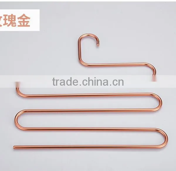 Wholesale Coat Hangers With Notches Metal Bulk Clothes Hanger Wire Hanger photo-3