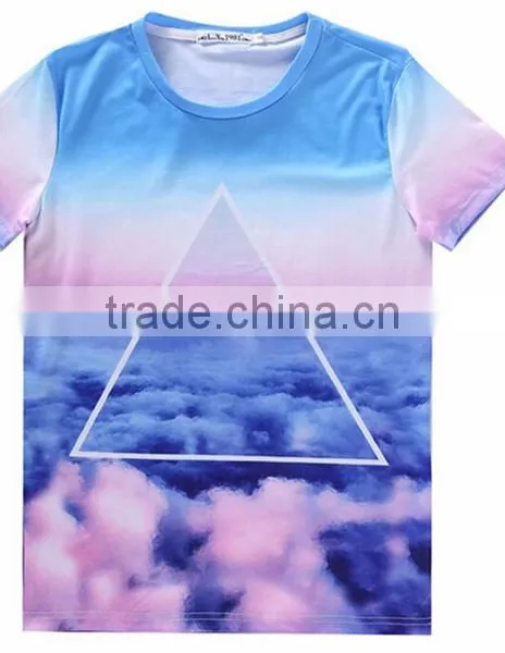 Hot Sales Good Qulaity Custom Men's 3d Printing T-shirt photo-4