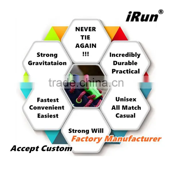 Convenient Fast Shoelaces Closures - Magnetic Easy Shoes Lacing System Factory - No Tie Shoelace Closure - 10 Existing Colors photo-2