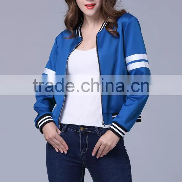 Tailor Made up and Down Color Logo Printing Sport Jacket For Wholesale 2017 photo-5