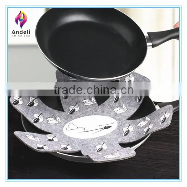 Durable Polyester Blend Slip-proof Backing Pan Protectors photo-1