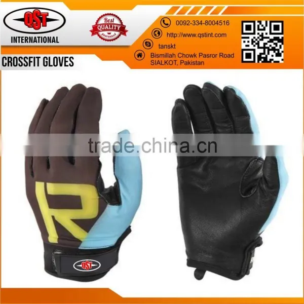 Leather Workout Crossfit Training Gloves photo-5