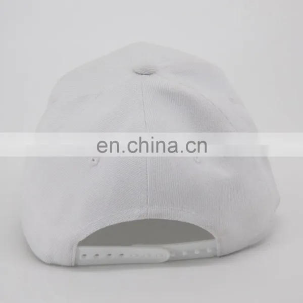 Bulk Printing High Quality CVC Metal Closure Big Visor Sports White Custom Logo High Crown Dad Cap for Ladies photo-4
