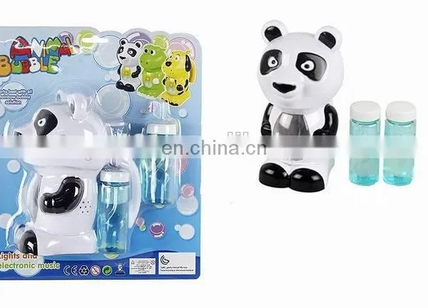 Bubble Machine Cute Bubble Panda Full Automatic Bubble Gun Toy photo-3