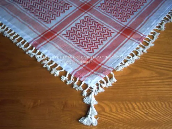 Arab 8# Knotted Scarf / Arab Scarf / Arabian Shemagh / Arabian Turban / Muslim Hijab Scarf photo-2