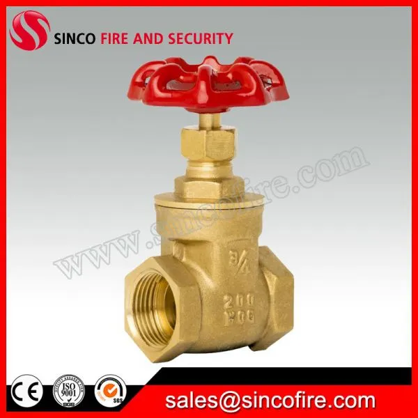 Female Thread Brass Gate Valve photo-5