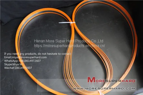 Electroplated Diamond Band Saw Blades for Quartz Glass Miya@moresuperhard.com photo-4