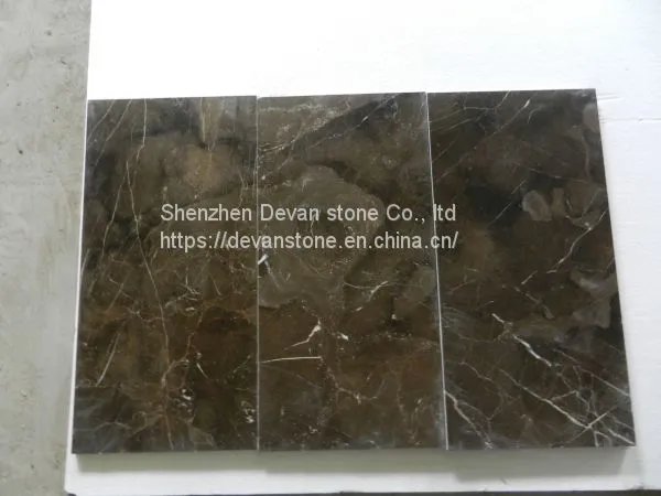 Dark Emperador Marble & Slabs on Sale From China photo-3