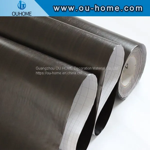 OUHOME Wood Grain Lamination Wooden Furniture Protective Decorative Film photo-2