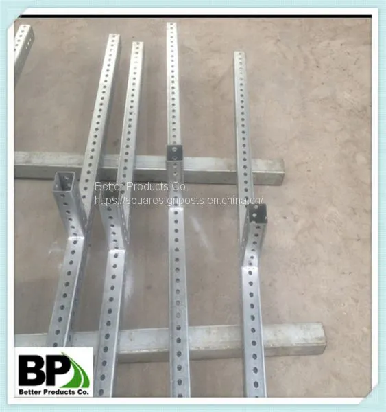 Steel Galvanized Square Sign Posts photo-4