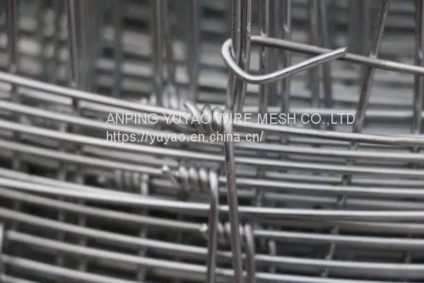 Livestock Field Fencing Stainless Steel Wire Mesh Fence Sheep Hinge Joint Knot Fence