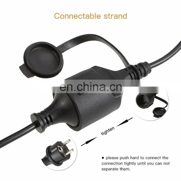 Connectable Garden Festoon Vintage Commercial Grade Outdoor Weatherproof Decorative and Luminar Led String Lights photo-6