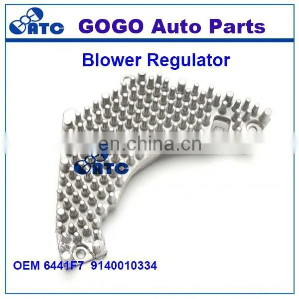 Blower Motor Resistor for Peugeot Citroen OEM 6441F7 9140010334 6441.F7 9140010334, 9790339680 photo-2