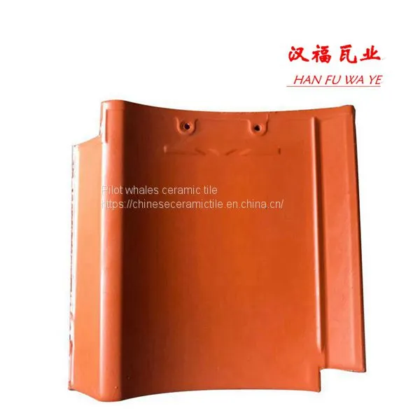 Building Material Factory Ceramic Clay Roofing Japanese Waterproof Tile photo-4