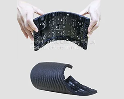 FC Series FC 2.5/4 Flexible LED Display Flexible Shape LED Poster China Flexible LED Display photo-3