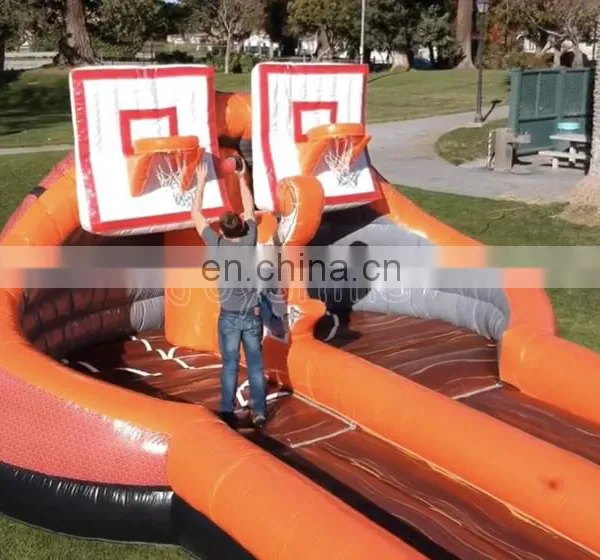 Kids Adult Play Inflatable Basketball Hoop Slam Dunk Shoot Game For Sale photo-5