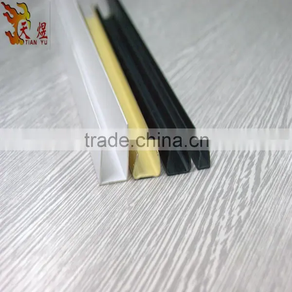 u Profile Pvc Edge Rubber Desk Edge Cover Plastic Strip photo-4