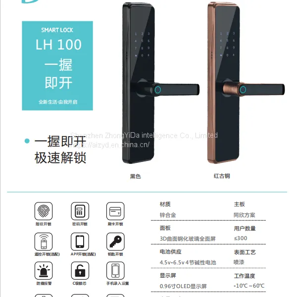 Smart Lock, Fingerprint Lock, Password Lock