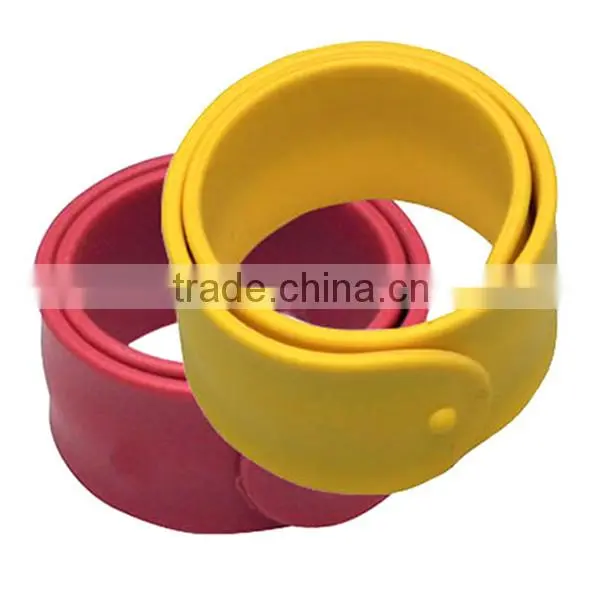 Ruler-functioned Slap Silicone Wristband Silicone Bracelet photo-4