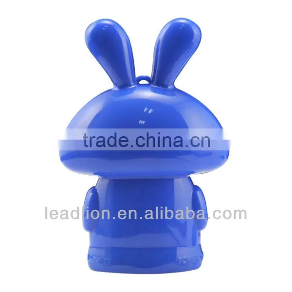 Plastic Case Lovely Rabbit ED817 Portable Power Bank External 2600mAh Mobile USB Battery Travel Charger for Cell Phone photo-3