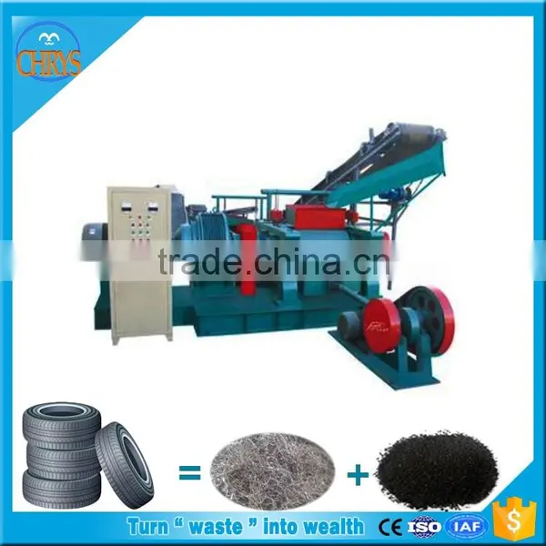 Low Cost Autoamtic High Productivity Waste Tires Rubber Powder Making Line