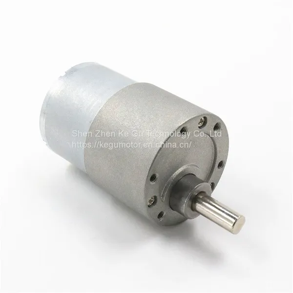 GM37-3530 High Quality 6Kg.cm Rated Torque 24V dc Gear Electric Motor 77rpm 37mm Metal Gearbox photo-3