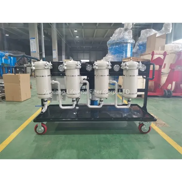 Steel Plant Movable Waste Hydraulic Oil Filter Unit Price photo-4