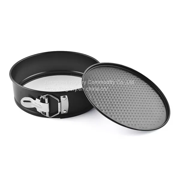 Non Stick Round Bakeware Removable Springform  Cake Pan Set Oven Safe Baking Cake Moulds photo-4