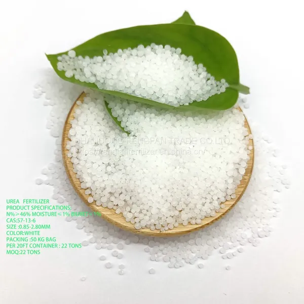 China Supply Agriculture Nitrogen Fertilizer Urea N 46% Fertilizer With Best Price