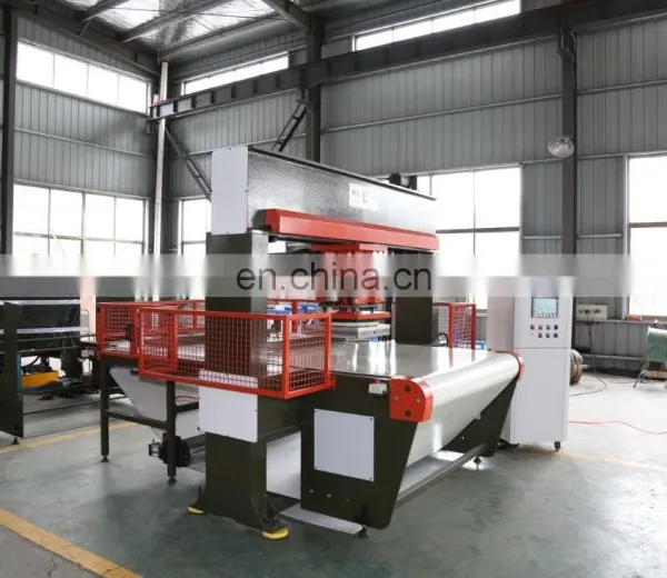 CNC Conveyor Belt Type Traveling Head Cutting Press photo-2