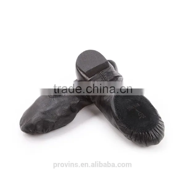 Slip-on Leather Jazz Dance Shoes, Ballroom Dance Shoes (5364) photo-4