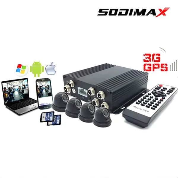 Cheapest SD Mdvr Hybrid Vehicle Car Camera CCTV DVR 4CH Mobile Digital Video Recorder for Trailer Truck Bus photo-2