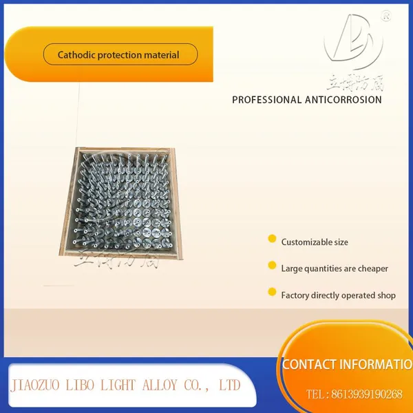 Zinc Alloy Sacrificial Anode for Water Pump Good Stock Price Advantage photo-3