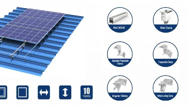 Metal Roof Photovoltaic Bracket photo-2