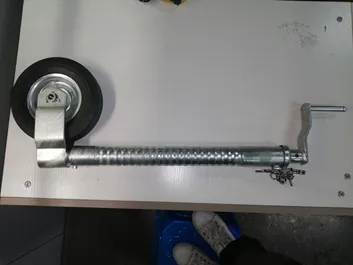 TOWKING 48mm Ribbed Trailer Jockey Wheel 350kg photo-3