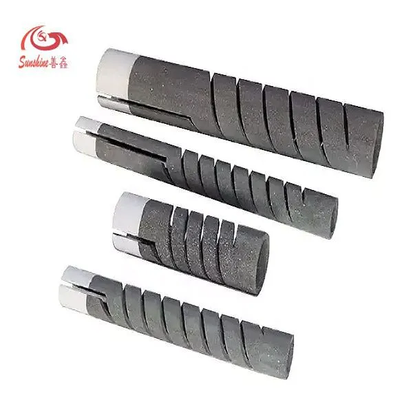 High Temperature Electric Heating Element Double Thread Silicon Carbide Heater Double Spiral Silicon Carbide Heating Elements photo-2