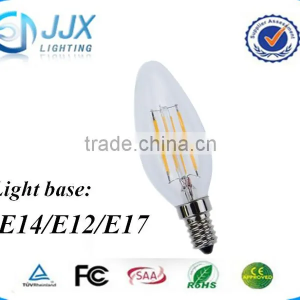 4 WattE14/E12 LEDLight BulbsWarm White Candelabra photo-2