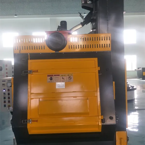 Tracked Shot Blasting Cleaning Machine With Automatic Feeding and Discharging, PLC One-Key Start Control photo-4