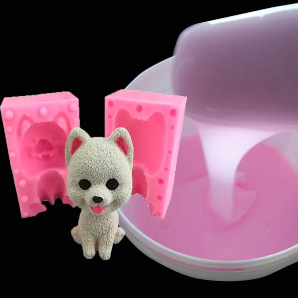 Food-grade Two-component Liquid Silicone Rubber is a Special Mold Casting Rubber for Catering Display Simulation Dishes That Can be Reused photo-2