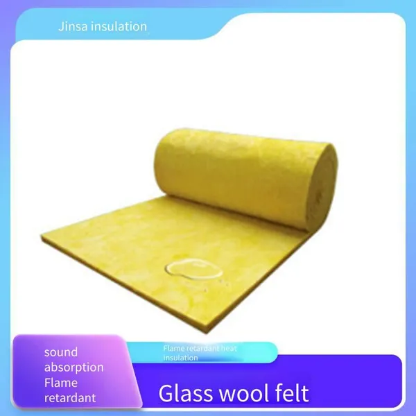 Jinsa 1200*70mm Glass Wool Roll Felt for Greenhouses With High Fiber Toughness, Factory Supply photo-3