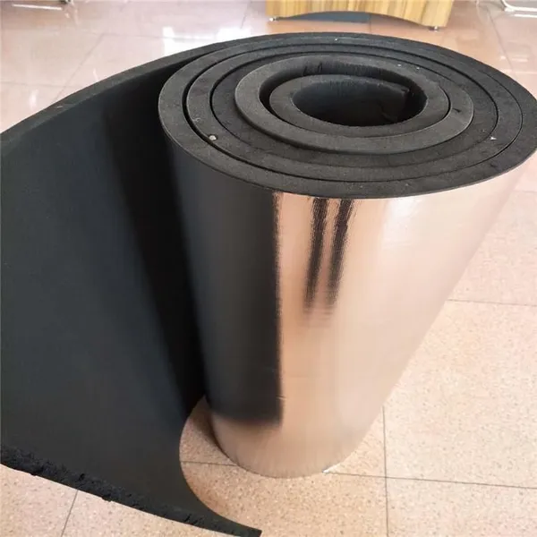 Self-adhesive Rubber Foam Insulation Board Household Drain Pipe Soundproofing Cotton photo-3