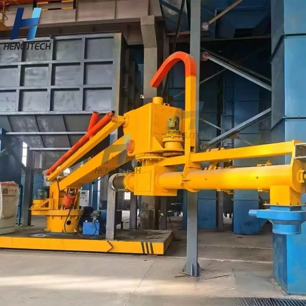 High Quality No Bake Self-hardening Resin Furan Sand Reclamation Molding Production Line Continous Sand Mixer Machine for Foundry Casting Workshop