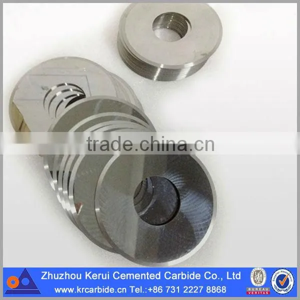 Tungsten Carbide Cutter Circular Blade Knife/ Tungsten Carbide Disc Cutter/ Round Tungsten Carbide Cutters photo-2
